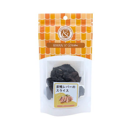 京鴨レバーのスライス　パッケージ