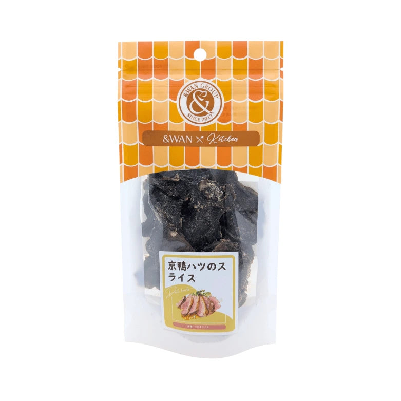 京鴨ハツのスライス　パッケージ